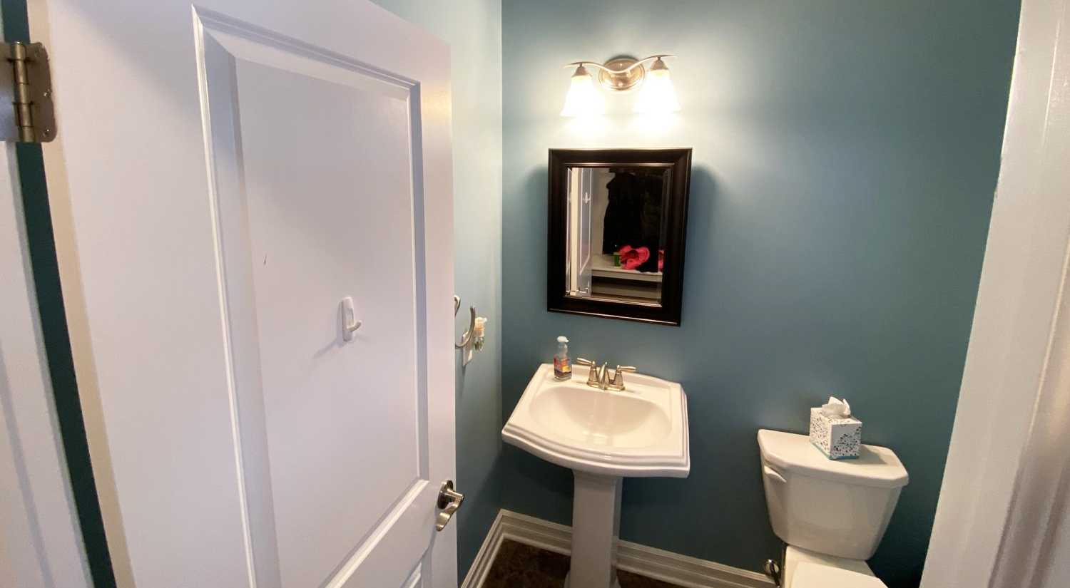 bathroom work after painting
